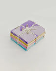 Fiori Bundle – Folded bundle with multiple towels, tied with LILA N BERRY ribbon