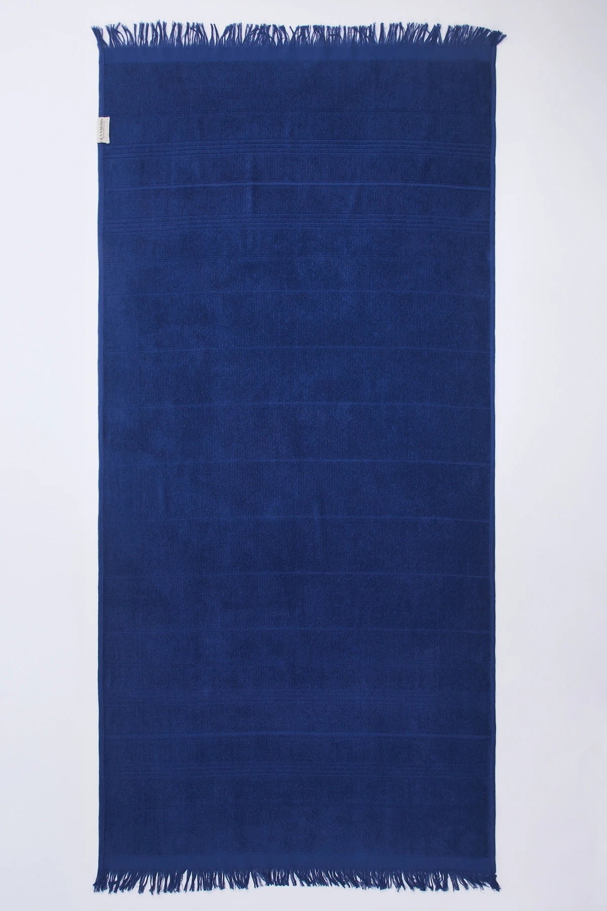 Dual Texture Bath Towel Set (2 Bath + 2 Hand Towels) Indigo