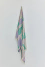 Beach/Bath,living place,Mellow Green,Turkish towel,hanged,summer,line patterned,double-faces,purified sand,light,compact, easy pack,fun, recycled,multi color