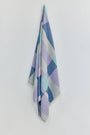Beach/Bath,living place,Mellow Indigo,Turkish towel,hanged,summer,line patterned,double-faces,purified sand,light,compact, easy pack,fun, recycled,multi color
